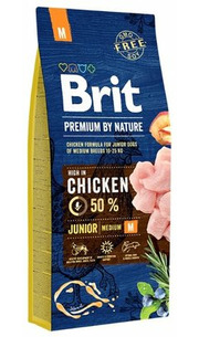 Brit Корм для собак Premium by Nature Junior M фото