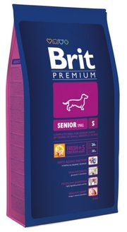 Brit Корм для собак Premium Senior S фото